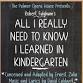 All I Really Need to Know I Learned in Kindergarten event image