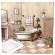 Quadro Julie Bagno Shabby Quadri Bagni Shabby Shabby Bagno