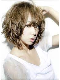 クールフェミニン強めパーマ 前下がりショートボブカット l001296347 シェリー sherry のヘアカタログ ホットペッパービューティー ボブカット パーマ 種類 パーマ