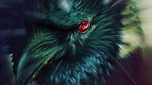 Black Crow With Red Eyes Wallpaper Sharingan Crow Animals Artwork Birds Naruto Shippuuden Mangekyou S Sharingan Wallpapers Naruto Wallpaper Eyes Wallpaper