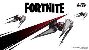 Live At Risky Reels Tie Whisper Glider Fortnite Star Wars Star Wars Battlefront