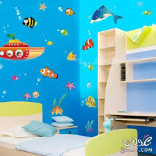 استكارات جدار للاطفال غرف نوم