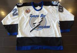 Shop lightning jersey deals on official tampa bay lightning jerseys at the official online store of the national hockey league. Marc Bureau 1992 93 Tampa Bay Lightning Jersey