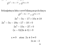 Aug 07, 2019 · persamaan eksponen dan pertidaksamaan eksponen adalah materi pelajaran sma kelas 10. Soal Dan Pembahasan Persamaan Dan Pertidaksamaan Eksponen Belajar