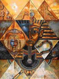 Ancient Egyptian Inspired Art African American Art American Art African