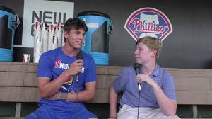 Phillies Nick Maton Interview Youtube Nick maton career batting statistics for major league, minor league, and postseason baseball. phillies nick maton interview