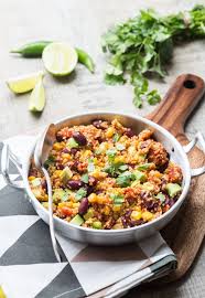 One Pan Quinoa Facon Mexicaine Recette Recette Vegetarienne Cuisine Plat Vegetarien