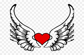 Mentahan background foto love love : Love Clipart Gambar Halo And Wings Png Transparent Png 640x480 5866532 Pngfind