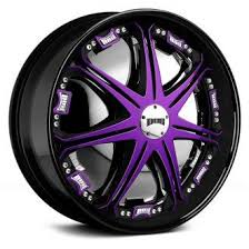 Black And Purple Car Rims Pin On My Cars