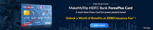 According to chinese republic law international payments in cny are not allowed. Makemytrip Hdfc Bank Forexplus Card Makemytrip Blog