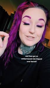 I felt so bad, she tripped and fell. I just happened to be looking at ...