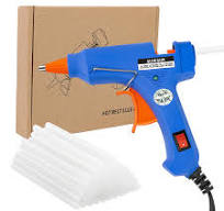 talifoca Heißklebepistole Klebepistole+ 40 Heißklebesticks,  Heissklebepistole Klebesticks Klebepistole Set für DIY Kunst Industriell  Kleine Handwerk ...