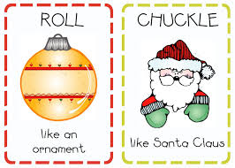 Book Advent Day 20 Christmas Action Cards Oopsey Daisy Christmas Classroom Christmas Lesson Christmas Teaching