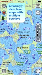Aqua Map Lakes Fishing Chart App For Iphone Free