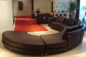 Modern Round Leather Sectional Sofa A94 Leather Sectionals Leather Living Room Furniture Modern Leather Sofa Contemporary Leather Sofa