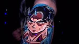 80320605 this functional table can be used as a desk or dressing table. Goku Ultra Instinct Tattoo Youtube