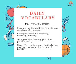 Daily Vocabulary Daily Vocabulary Vocabulary Vocabulary Meaning