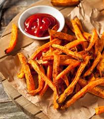 Frites De Patates Douces Au Four Recette Patate Douce Au Four Frite Patate Douce Four Frites De Patates Douces