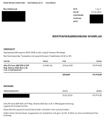Du kannst zahlreiche sparpläne für aktien und etfs ohne kosten eröffnen. Trade Republic Sparplan Uber 1 Jahr Etf Sparplan Aktien Mein Konto