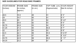 Bike Sizing Chart