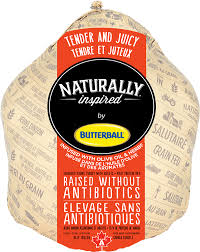 Naturally Inspired Frozen Whole Turkey Butterball