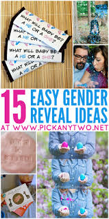 Only 1 available and it's in 5 people's carts. 15 Easy Baby Gender Reveal Ideas Pick Any Two
