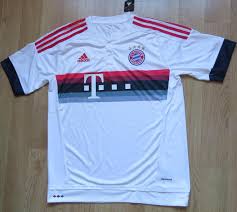 Bayern munich 2014 2015 away shirt football soccer jersey trikot boys size l. Bayern Munich Away Football Shirt 2015 2016 Sponsored By Deutsche Telekom