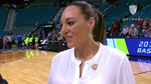 2019 Pac-12 Women's Basketball Tournament: Arizona head coach Adia Barnes  shares pride in...
