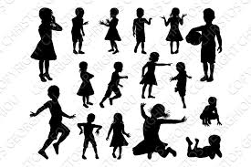 Happy Silhouette Kids Jumping In 2020 Kids Silhouette Boy Silhouette Silhouette Png