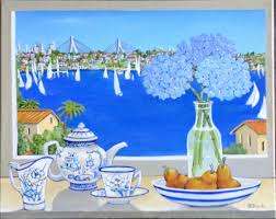 A Commission Anzac Bridge Art Tea Art Painting