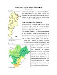 Rome2rio makes travelling from bolivia to paraguay easy. 13 Cuenca Propia Del Rio Paraguay En Argentina