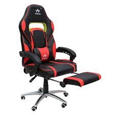 Klb Sport Ergonomic Reclining Gaming Chair Racing Style Adjustable Height High Back Computer Chair With Black Office Chair Gaming Chair Executive Office Chairs