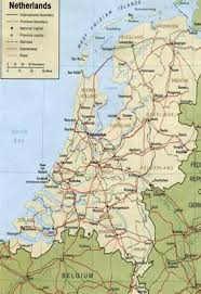 Holanda (en neerlandés, holland) es una región histórica y cultural situada en la costa occidental de los países bajos. Mapa De Carreteras De Holanda