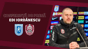Edward iordanescu este noul tehnician al campioanei romaniei. Universitatea Craiova Cfr Cluj Edi IordÄƒnescu Suntem PregÄƒtiÈ›i Pentru Un Meci Complicat Youtube