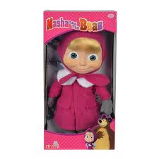 Masha En De Beer Zachte Pop 40cm Beer Pop Speelgoed