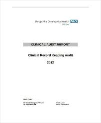 11 Clinical Audit Report Templates Pdf Doc Free