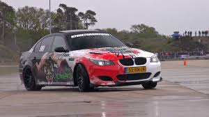 Bmw M5 E60 V10 W Botter Exhaust Trying To Drift Lovely Sounds Bmw M5 E60 Bmw M5 Bmw