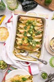 .and test cook erin mcmurrer makes the perfect roasted poblano and black bean enchiladas for design building, america's test kitchen features 15,000 square feet of kitchen space including our mission is to test recipes. Poblano Sour Cream Chicken Enchiladas Vintage Kitty