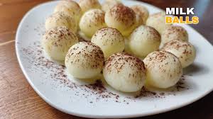 Milk Balls Recipe l Cornstarch and Milk | Only 3 Ingredients - YouTube