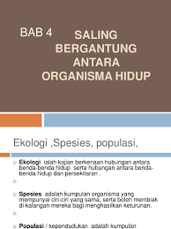 0 ratings0% found this document useful (0 votes). Bab 4 Ting 2 Saling Bersandaran Antara Organisma Hidup Dengan Persekitaran