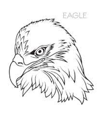 Next glue the tail feathers on the bottom of the eagle, behind the body. Eagle Coloring Pages Playing Learning