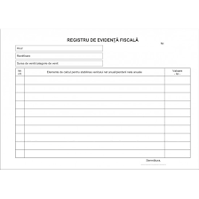 Registrul general al facturilor fiscale reprezintă o parte componentă al portalului serviciilor fiscale electronice şi are ca scop uşurarea, simplificarea, sporirea eficienţei şi rapidităţii procesului de evidenţă al facturilor fiscale ale agenţilor economici din republică. Registru De Evidenta Fiscala A4 Tipografia Fistem Tipografia Valmaster Tipografia Prisma