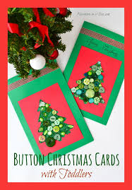 Simple cards printed from your photos, and nothing else. Making Christmas Cards With Toddlers
