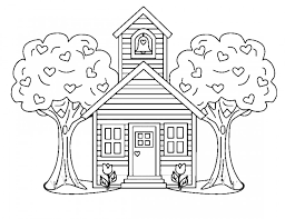 The kids will love these fun santa coloring pages. Houses Coloring Pages Free Collection Of Images For Children S Creativity