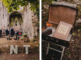 Mariage En Normandie Dans Les Ruines De L Abbaye De Abbaye De Fontaine Guerard A Radepont Ceremonie Laique Photographe Mariage Deco Mariage Mariage