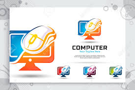 Browse our mouse computer images, graphics, and designs from +79.322 free vectors graphics. Computer Mouse Vector Logo With Modern Concept Designs Illustration Of Monitor And Mouse As A Symbol Of Digital Template Technology Computer Business Company Royalty Free Cliparts Vectors And Stock Illustration Image 119819464