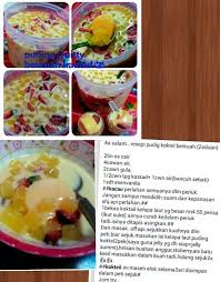 Puding koktail, resepi puding marble, resepi puding cocktail, resepi puding honeydew, resepi puding karamel gula hangus, related post: Puding Cocktail Berkuah Pudding Desserts Recipes Malaysian Food