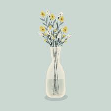 History of the people'srepublic of china (prc). Summer Blooms Flowers In Vase Painting Flower Vase Drawing Flower Vases