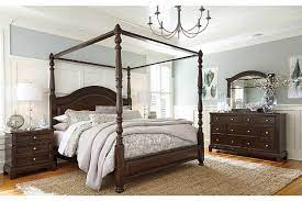 Ashley furniture porter king panel bed northeast factory direct. Lavidor King Canopy Bed Ashley Furniture Homestore