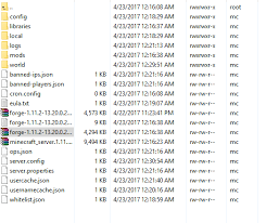 The vanilla server can be downloaded in its respective page. Solved Can T Run Forge Server Forge Mineos Forum